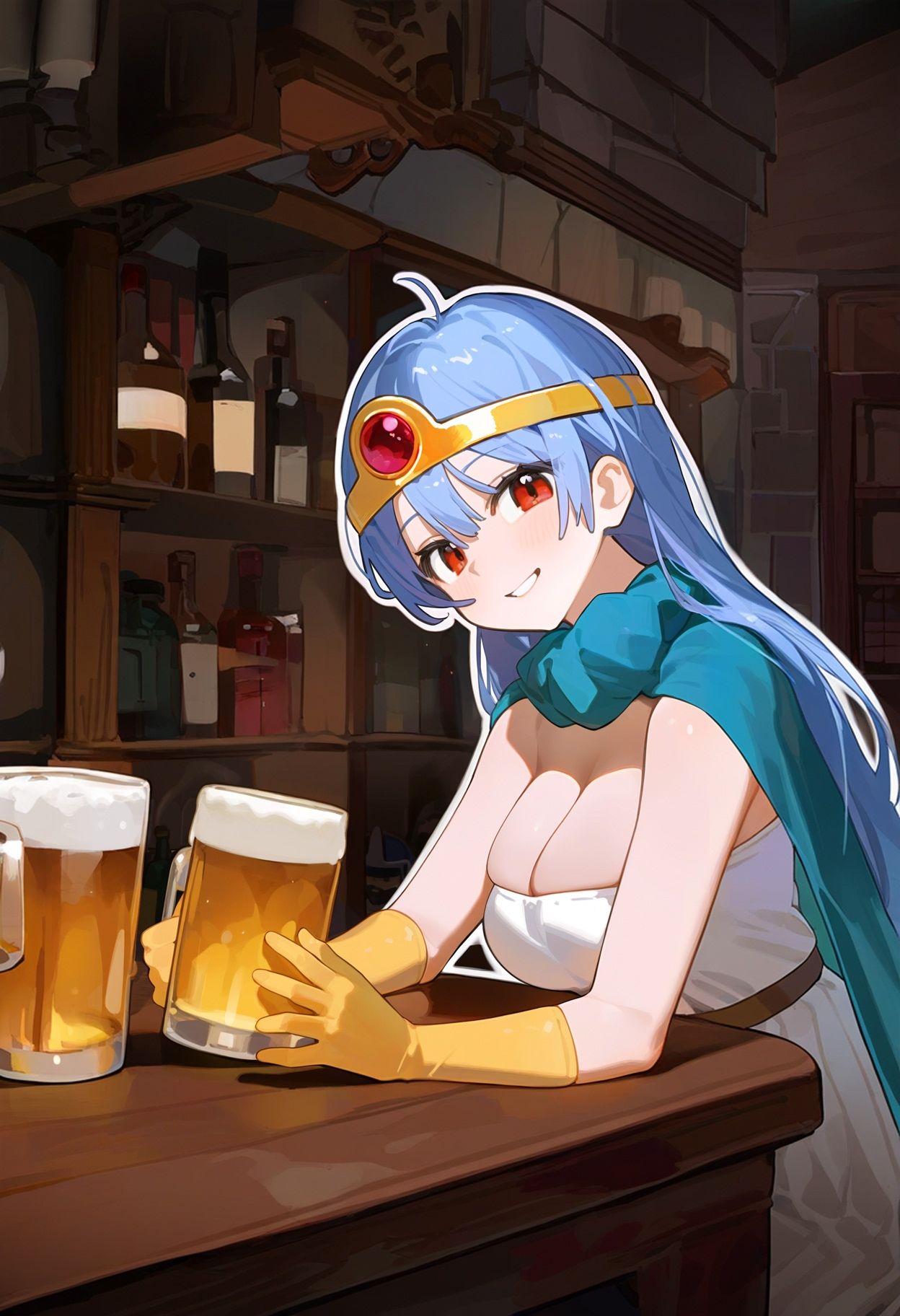 サンプル画像4:ル●ーダの裏酒場(AIkaku Factory) [d_487496]