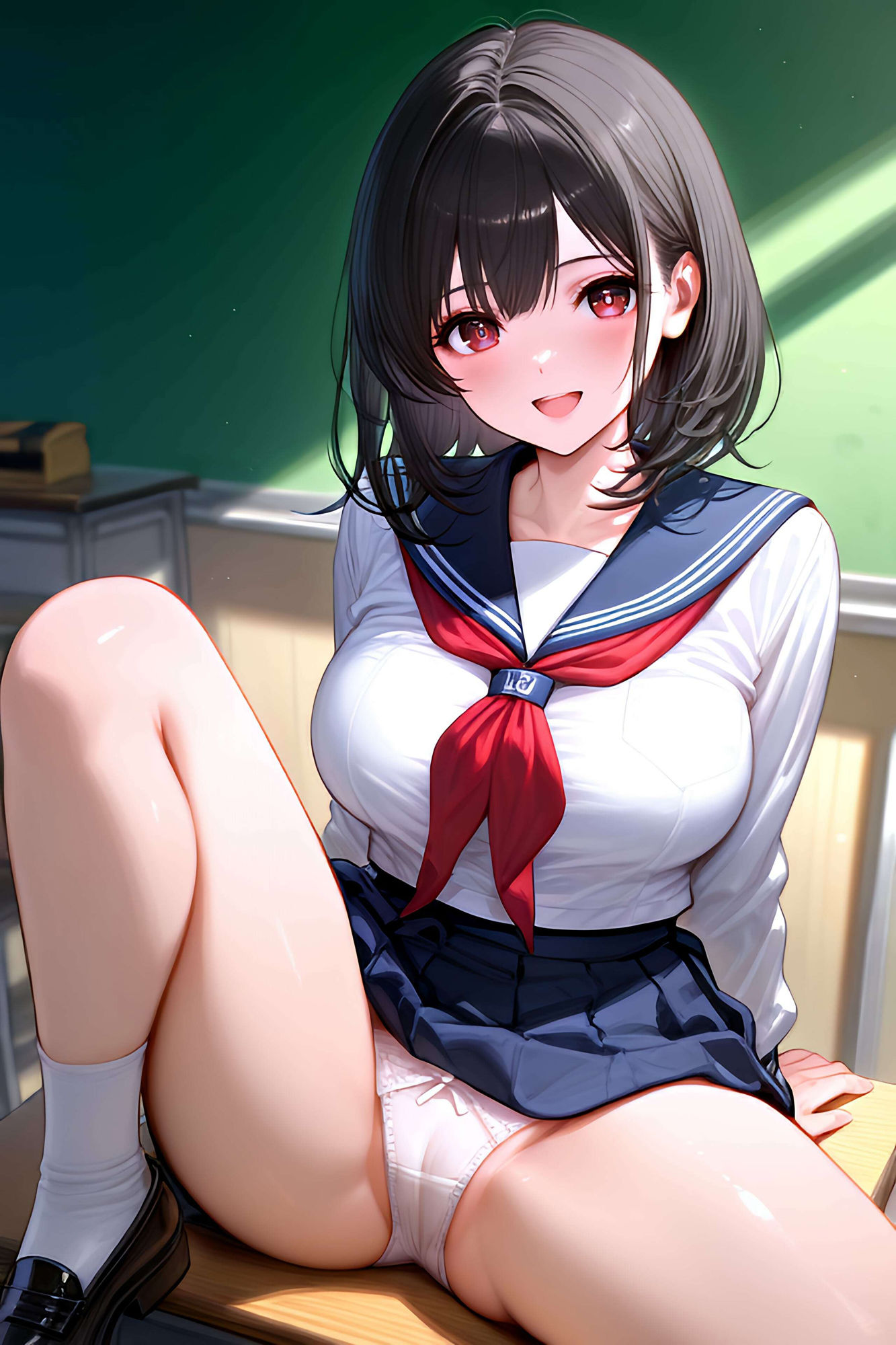 サンプル画像2:放課後JKソー○でクラスメート全員と中○し本番(こねこアートギャラリー) [d_487554]