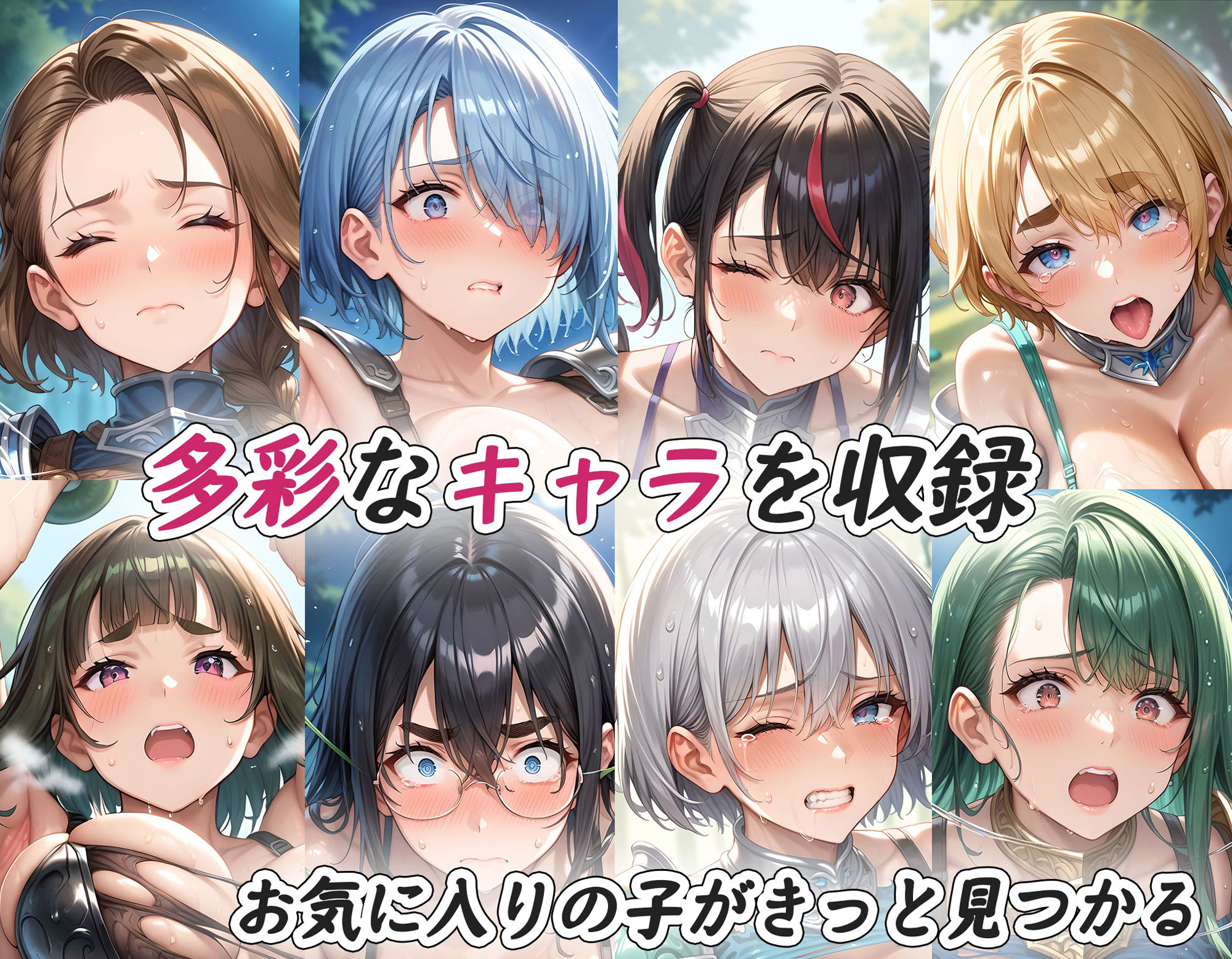 サンプル画像6:木が触手で襲ってくるとか無理ゲー異世界生活〜敗北の女戦士〜(べりーべいん) [d_487572]