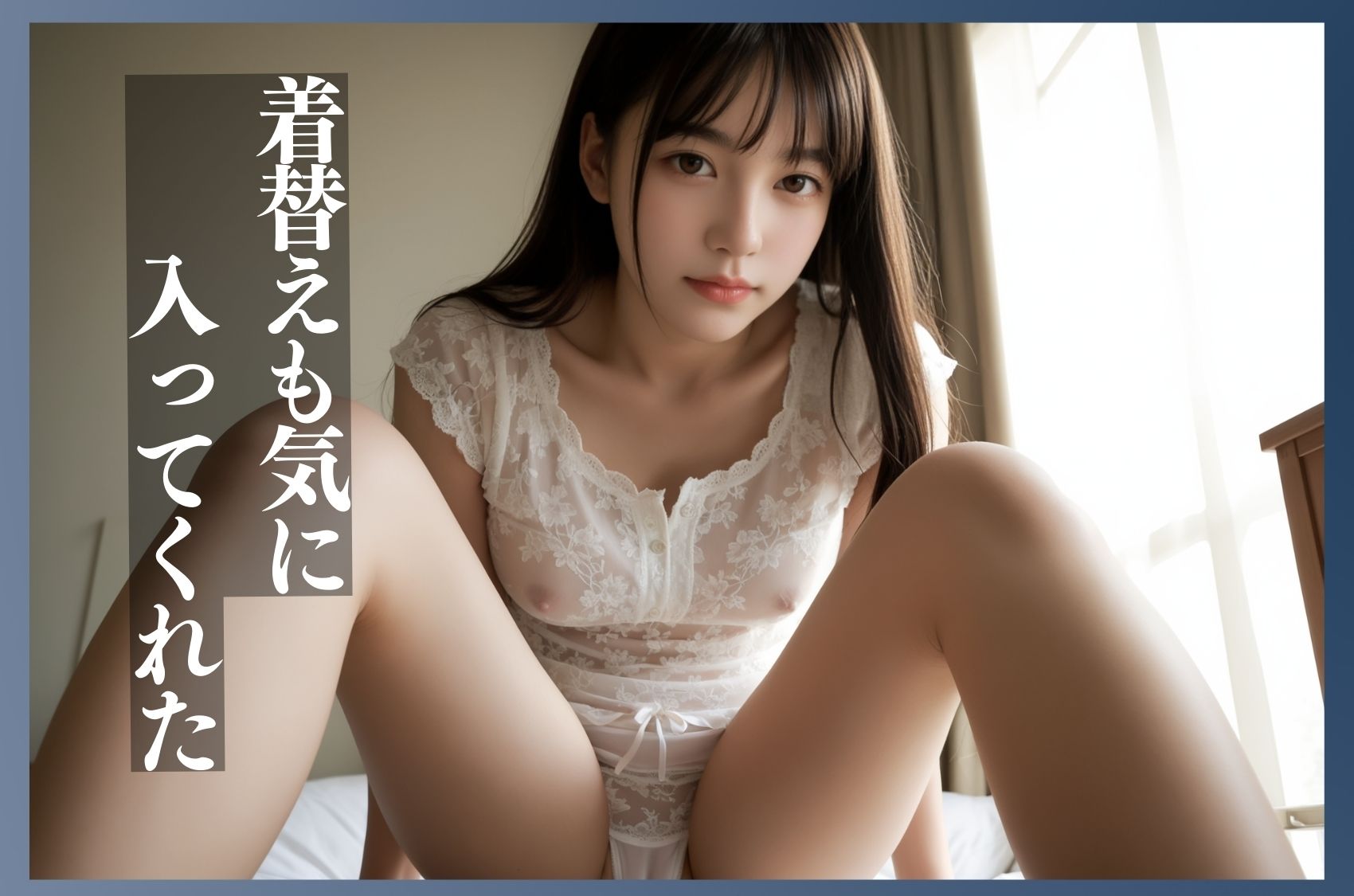 サンプル画像3:家出お嬢様 黒髪少女の肉厚マ〇コ 完全飼育(焼きたてチェリーパイ) [d_487694]