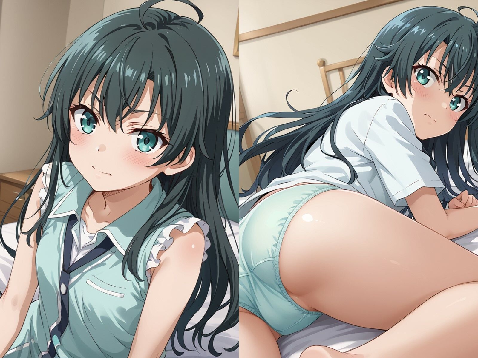 サンプル画像1:純愛ヒロインズ 雪ノ○雪乃CG集〜や○り俺の青春ラブコメはまちがっている。(純愛ヒロインズ) [d_487700]