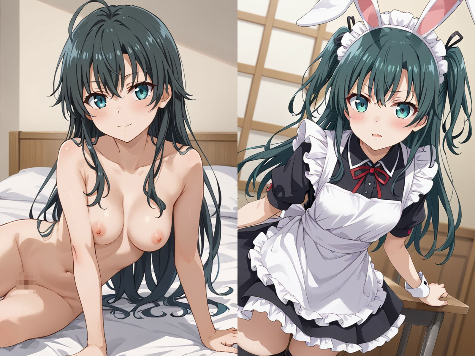 サンプル画像2:純愛ヒロインズ 雪ノ○雪乃CG集〜や○り俺の青春ラブコメはまちがっている。(純愛ヒロインズ) [d_487700]