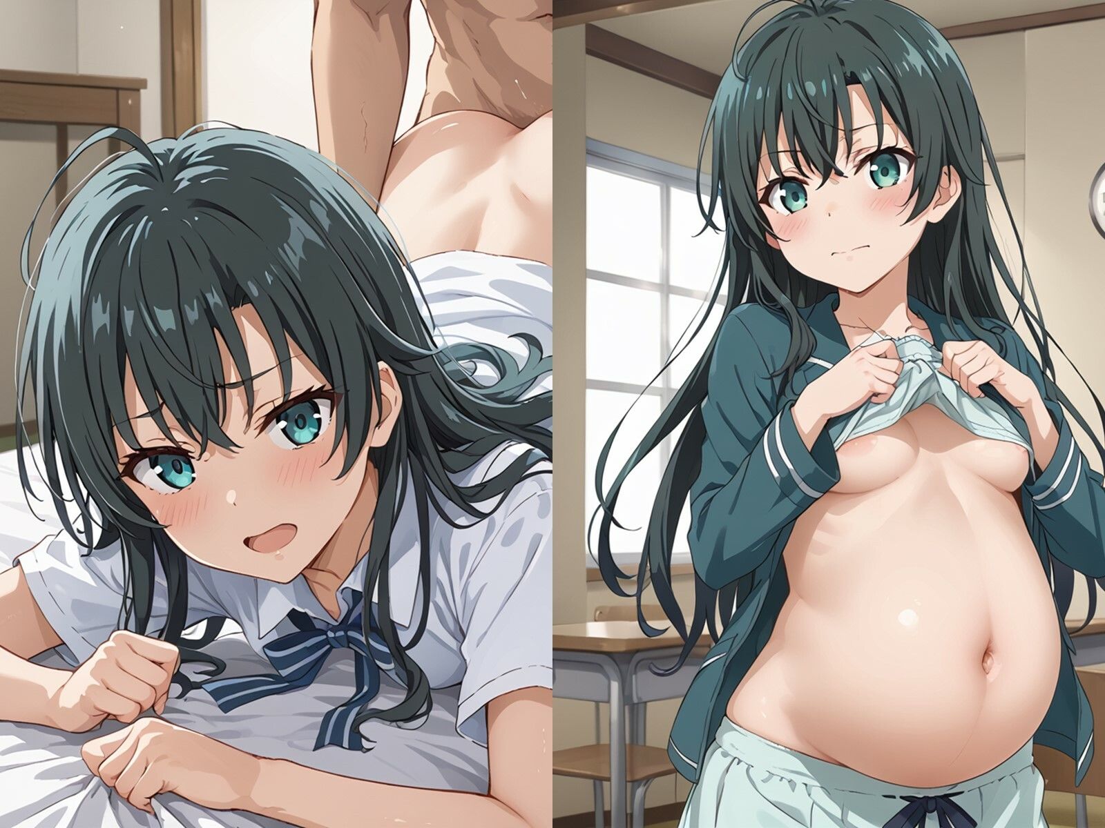 サンプル画像5:純愛ヒロインズ 雪ノ○雪乃CG集〜や○り俺の青春ラブコメはまちがっている。(純愛ヒロインズ) [d_487700]