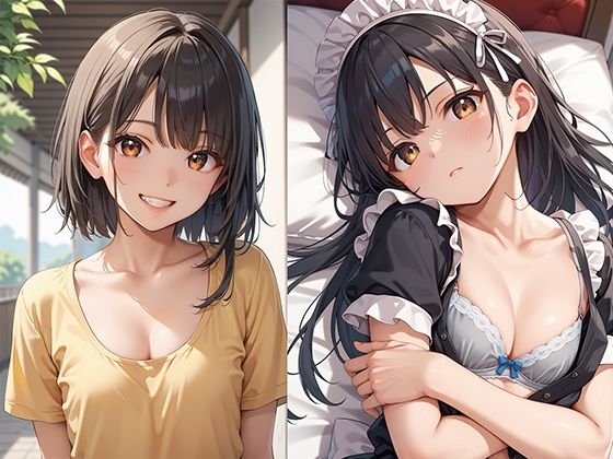 サンプル画像2:妹がどエロい ぺちゃパイ妹がエロくなついてくる(マジカルきなこ) [d_487774]