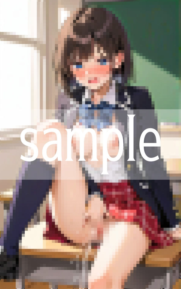 サンプル画像3:潮プッシャー〜机の上で滝のような聖水を放出(ぱんぱんのOP) [d_487808]