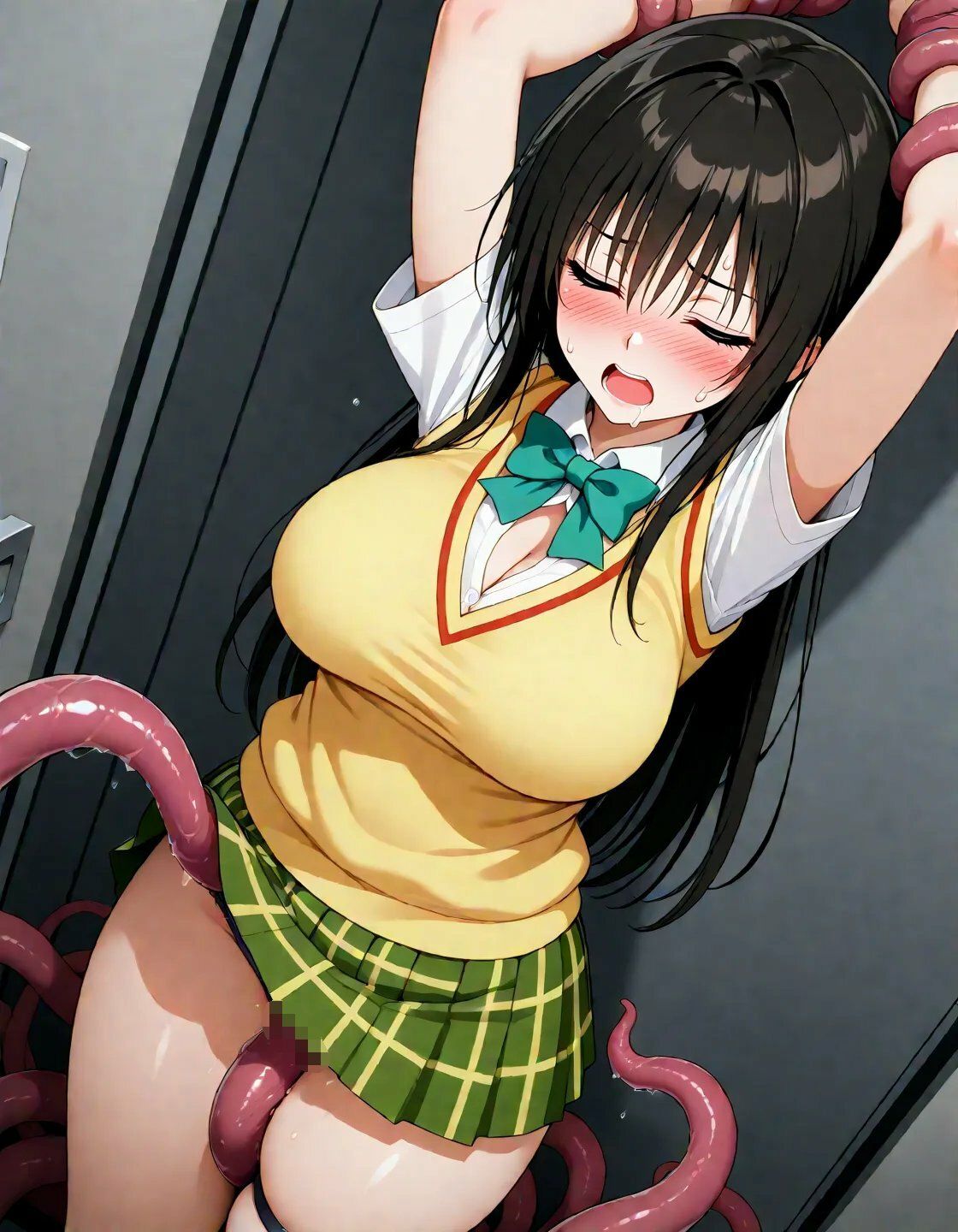 サンプル画像2:異形の胎動 〜優等生、絡め取られて〜(アースティア) [d_487843]