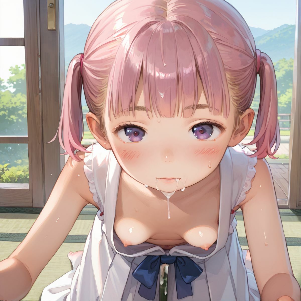 サンプル画像2:ちっぱい娘の日常〜年末年始の巫女バイト〜03(ぷにあな) [d_487864]