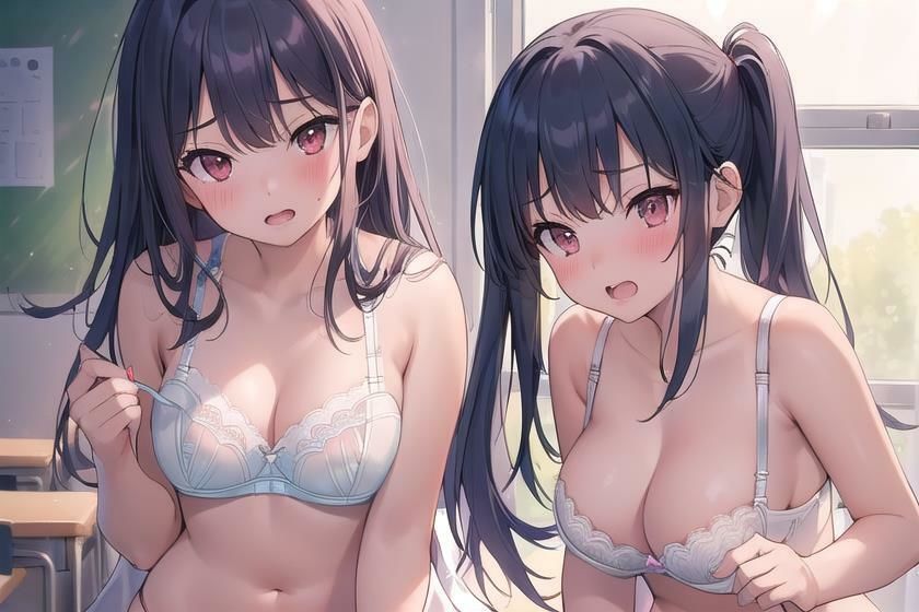 サンプル画像5:【欲望の教室】 誰かに見られてもいい… 広がる欲望  たがが外れた僕らは 求めあい続けた  ＃17(娘たちの素肌) [d_487889]