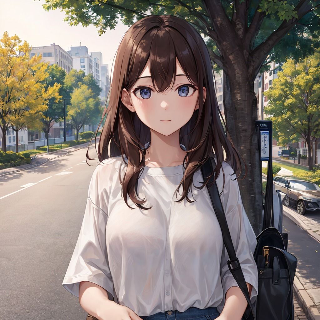 サンプル画像5:性欲に耐え切れず街を徘徊しては♂を漁る痴女(ぷるふわ) [d_487911]