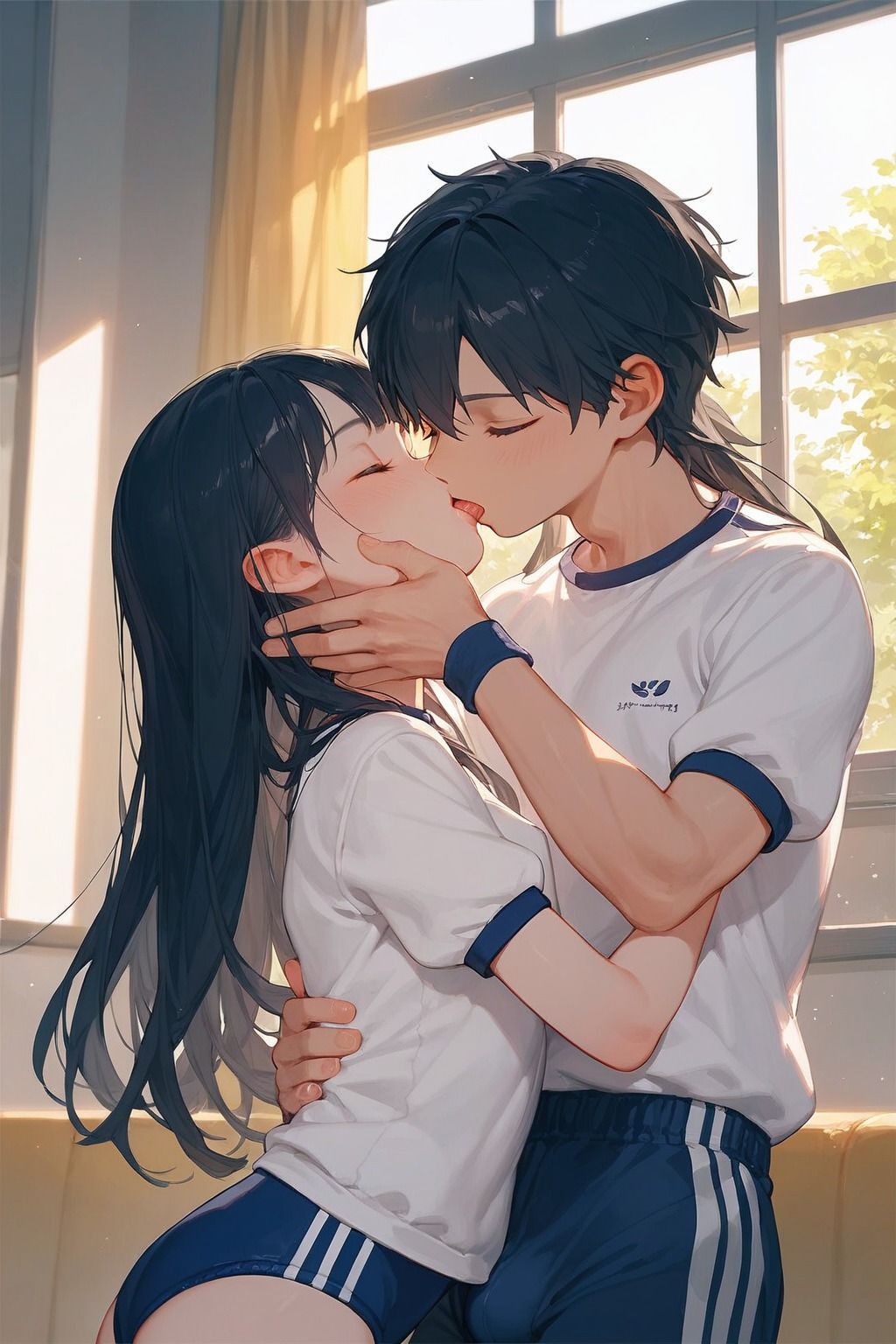 サンプル画像6:水泳の授業の後で(きょほう) [d_487974]