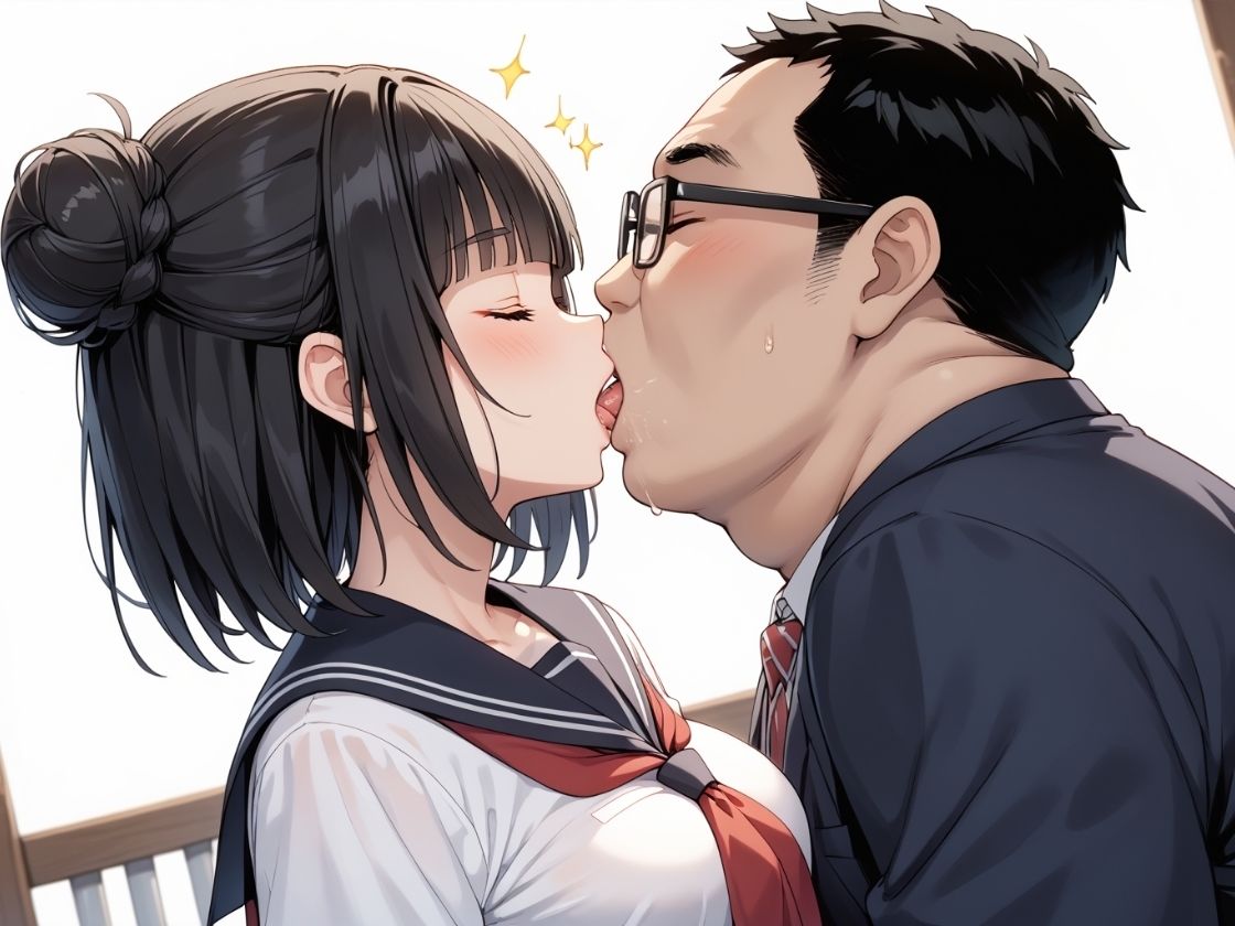 サンプル画像1:再婚相手の連れ子を種付けプレスで孕ませた話(そいやっさ) [d_487984]