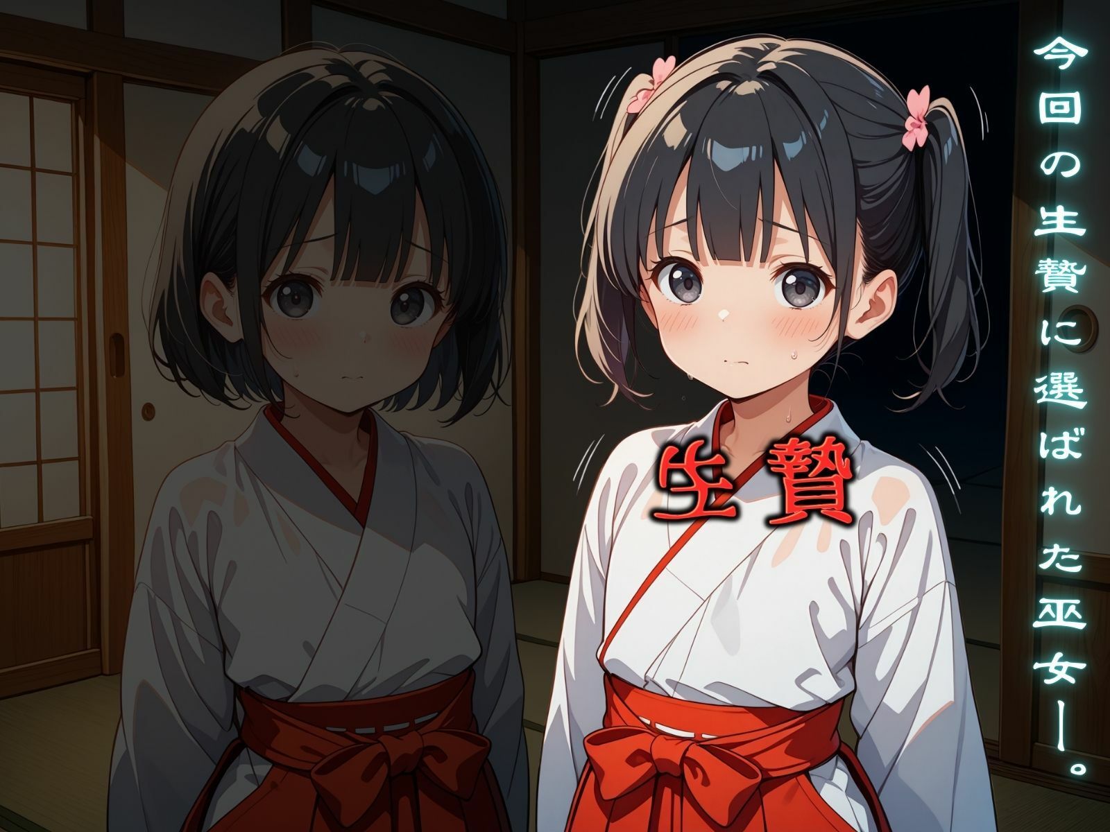 サンプル画像1:宮司の生贄  穢されたひよっこ巫女(エロ灰皿) [d_488056]