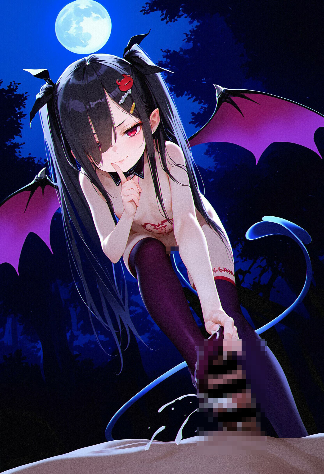 サンプル画像6:サキュバスちゃん(くいこみメロンぱん) [d_488094]