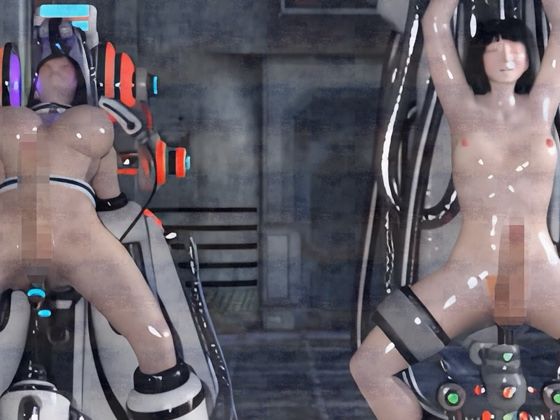 サンプル画像1:ふたなり貧乳と巨乳の快楽堕ちイキ狂い実験(Hinano) [d_488120]