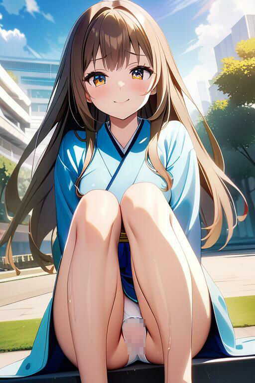 サンプル画像1:4人の美少女のかなりエッチな公園(アイドル・マイスター) [d_488237]