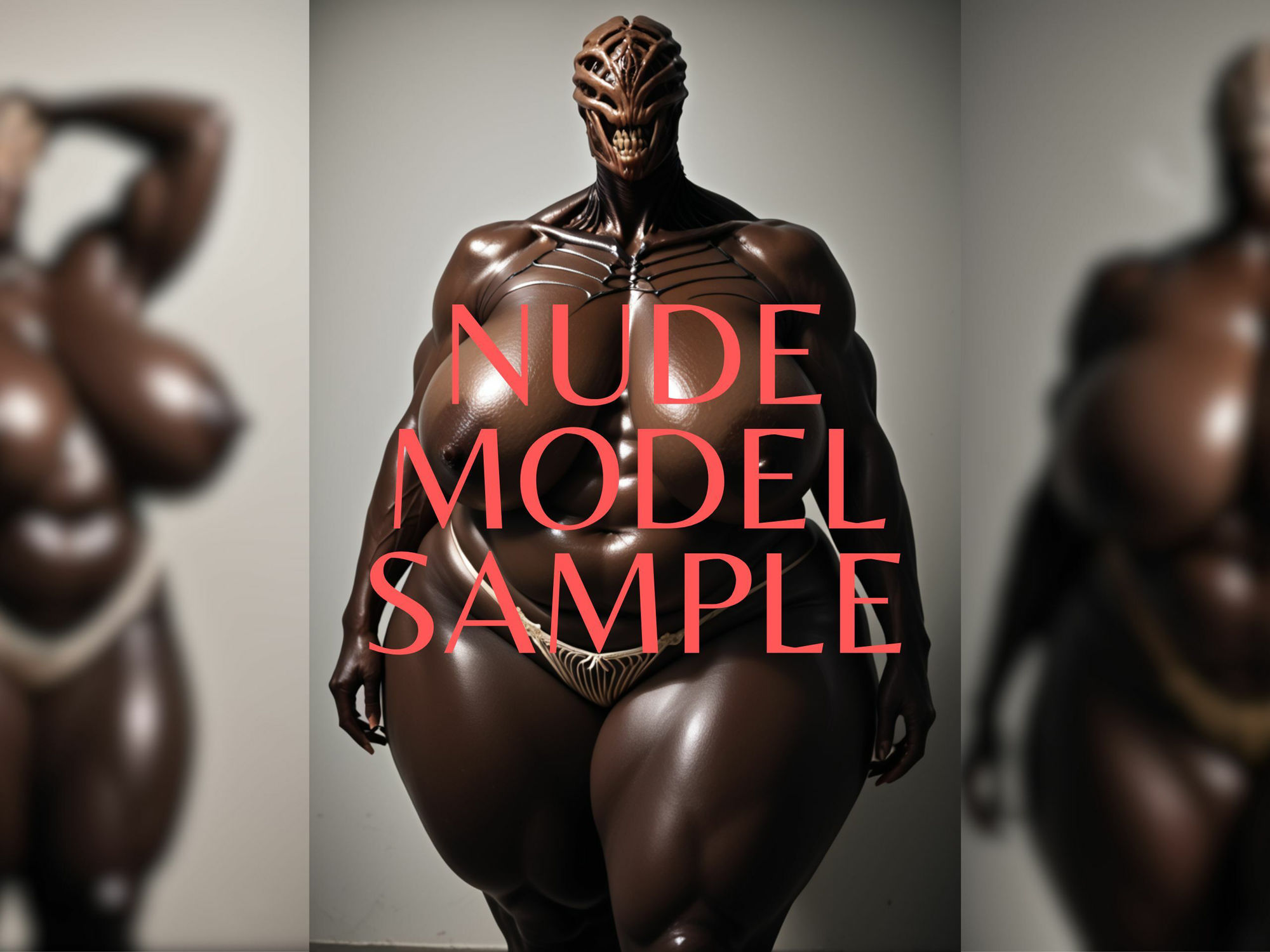 サンプル画像1:Nude Model_vol.17_エイリアン襲来(肉感至上主義) [d_488250]