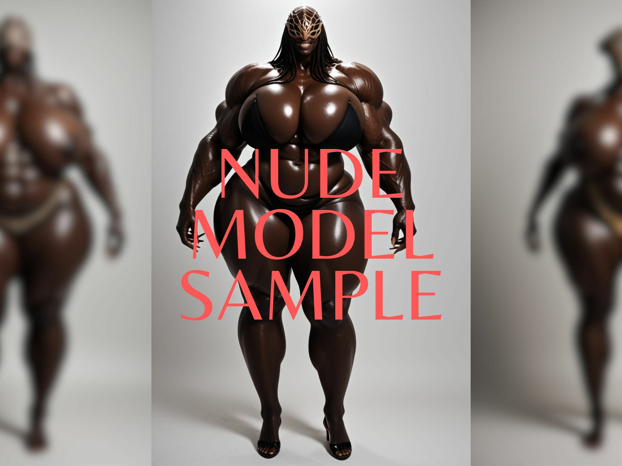 サンプル画像2:Nude Model_vol.17_エイリアン襲来(肉感至上主義) [d_488250]