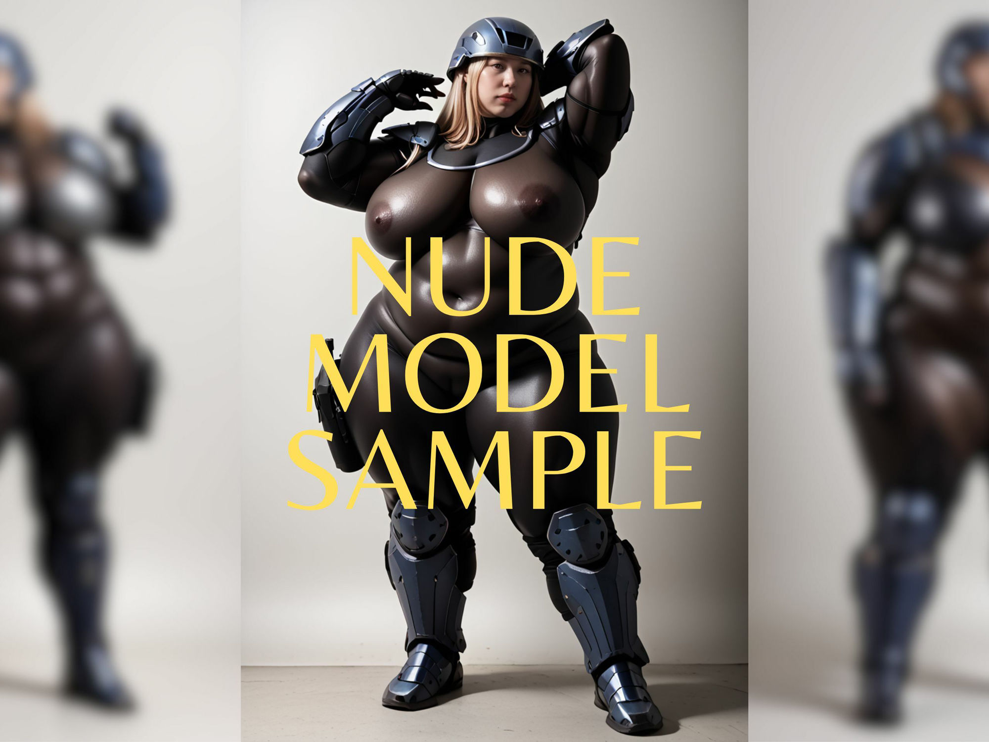 サンプル画像2:Nude Model_vol.18_銀河防衛軍(肉感至上主義) [d_488254]