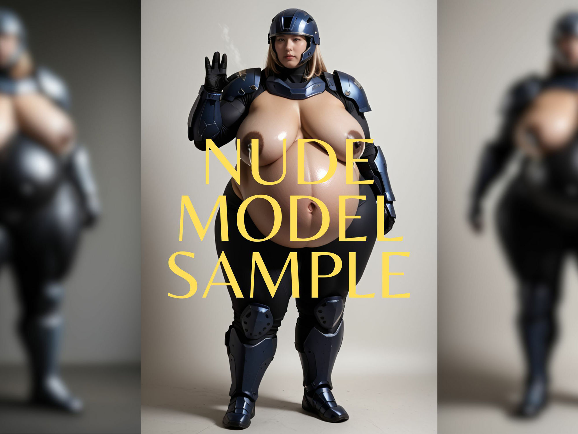 サンプル画像4:Nude Model_vol.18_銀河防衛軍(肉感至上主義) [d_488254]