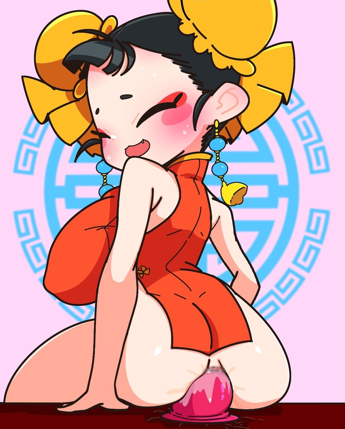 サンプル画像3:チャイナタウンミートGIFCG集2024年11月号(一ドル硬貨) [d_488275]