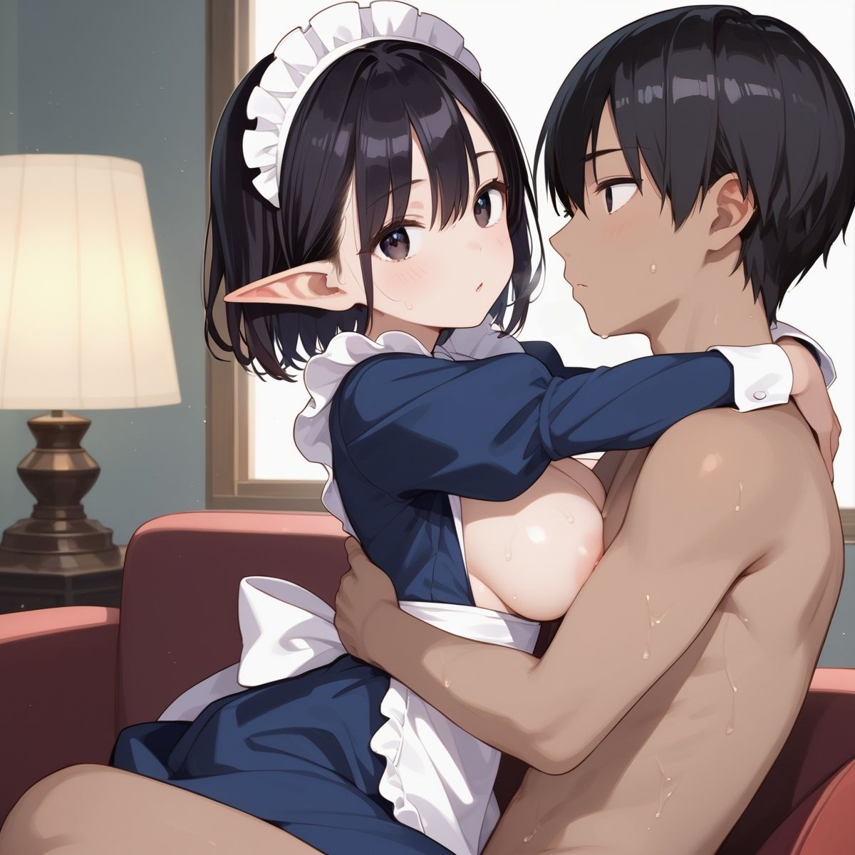 サンプル画像1:誘惑のエルフメイド！【厳選211枚収録！】 Vol.2(青春童貞) [d_488321]