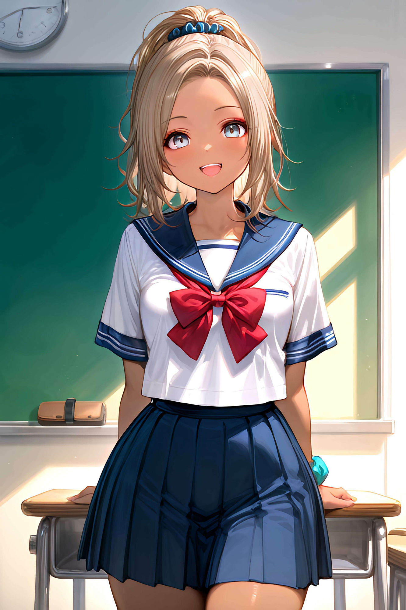 サンプル画像1:放課後JKソー○でクラスメートのギャルと中○し本番(こねこアートギャラリー) [d_488391]