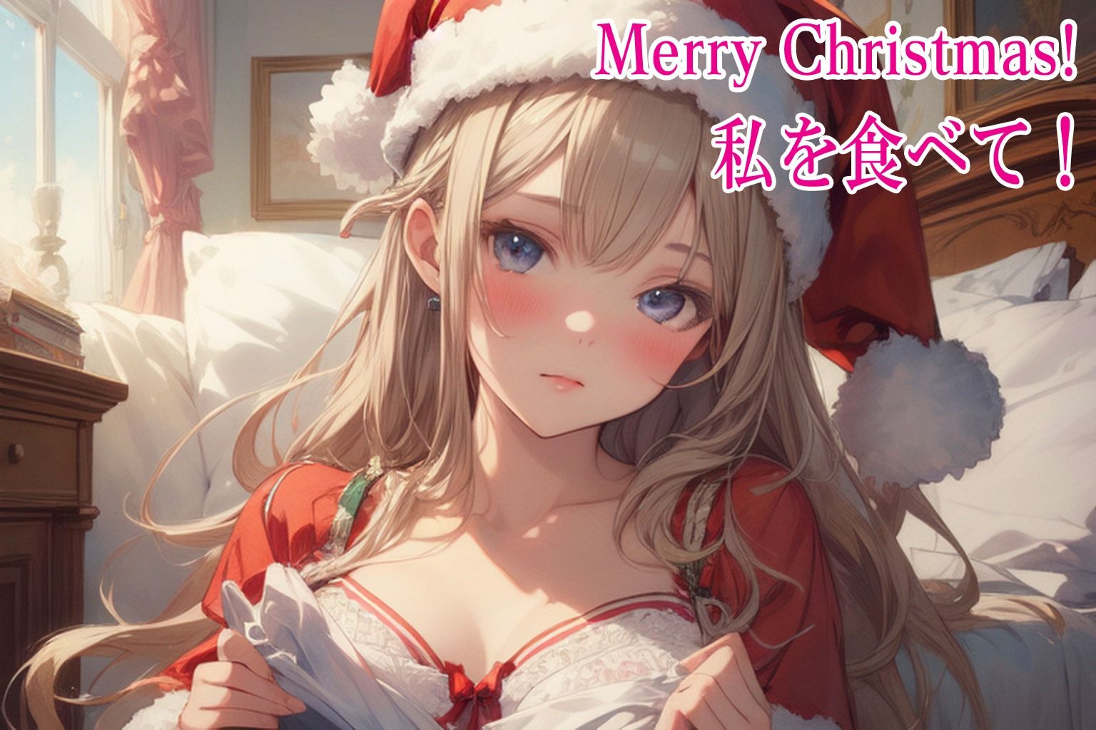 サンプル画像5:セクシークリスマスカード(闇妖精) [d_488477]