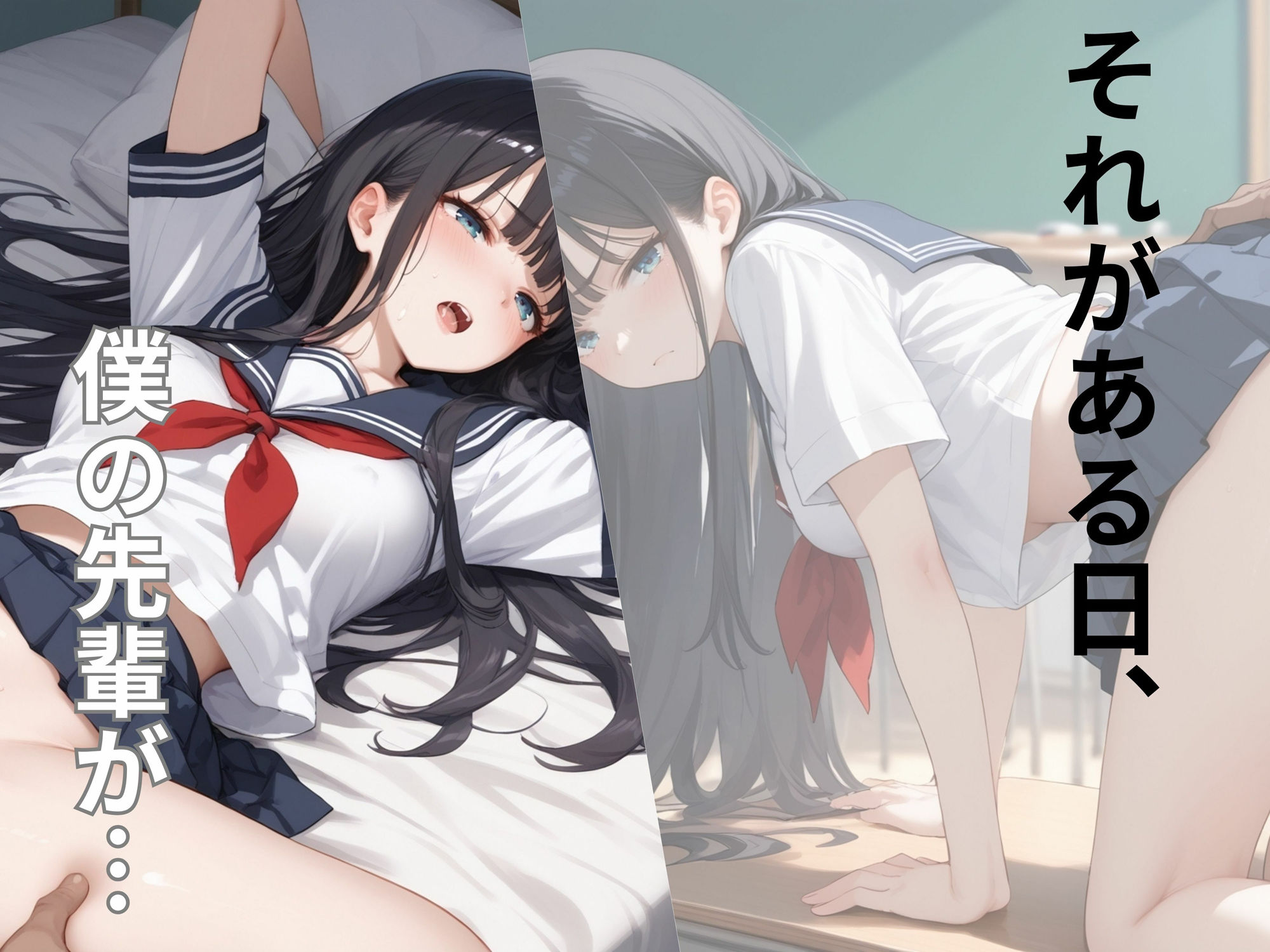 サンプル画像3:寝取られた彼女と僕の心の痛み(パンプキンちゃん) [d_488631]