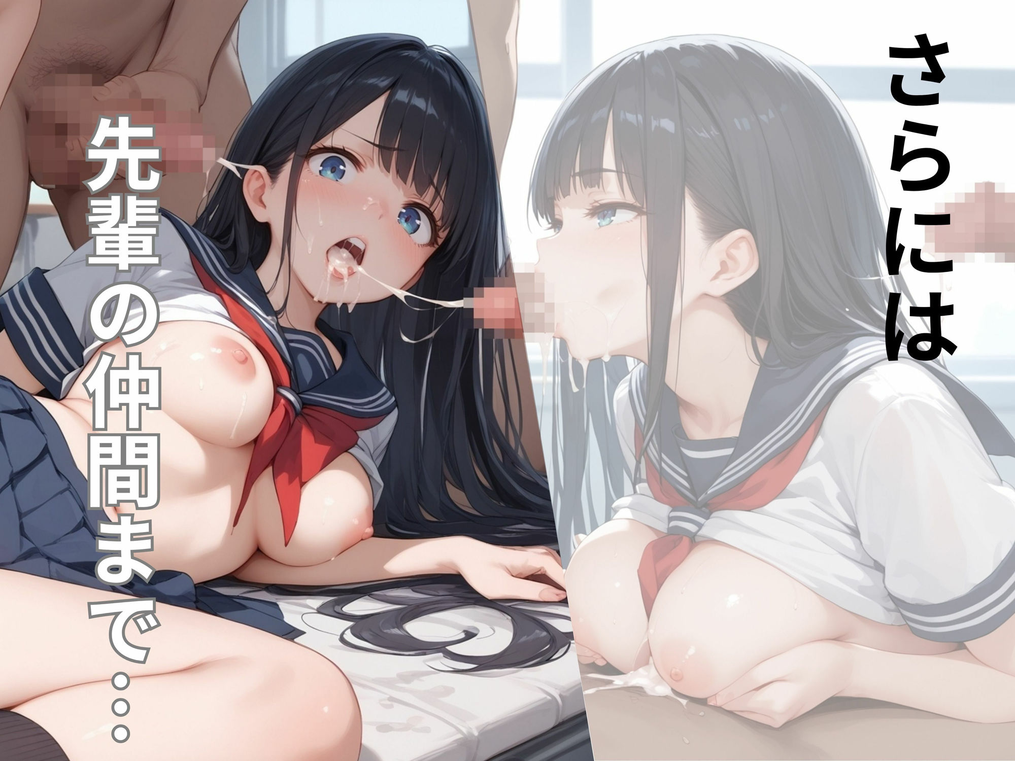 サンプル画像4:寝取られた彼女と僕の心の痛み(パンプキンちゃん) [d_488631]