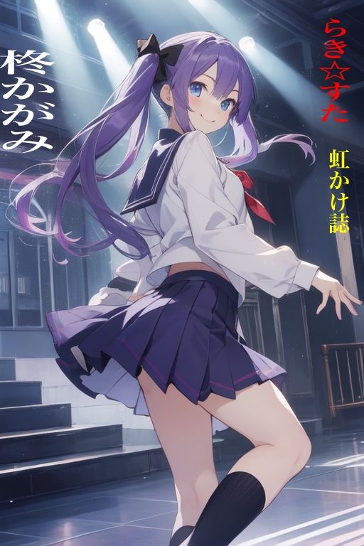 サンプル画像1:虹かけ誌  らき☆すた  柊かがみ(九情承太郎商店) [d_488712]