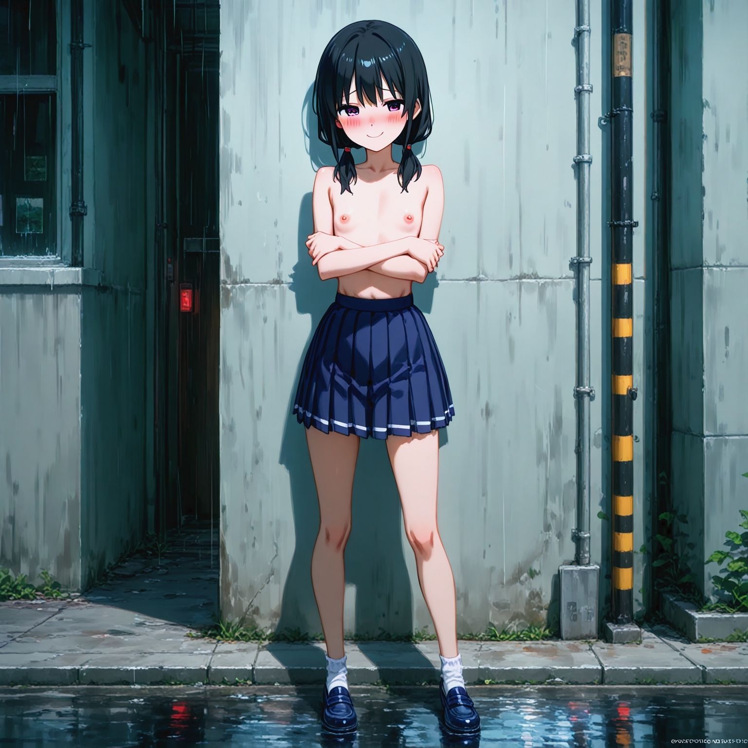 サンプル画像2:裸スカート登校日(ipoom) [d_488742]