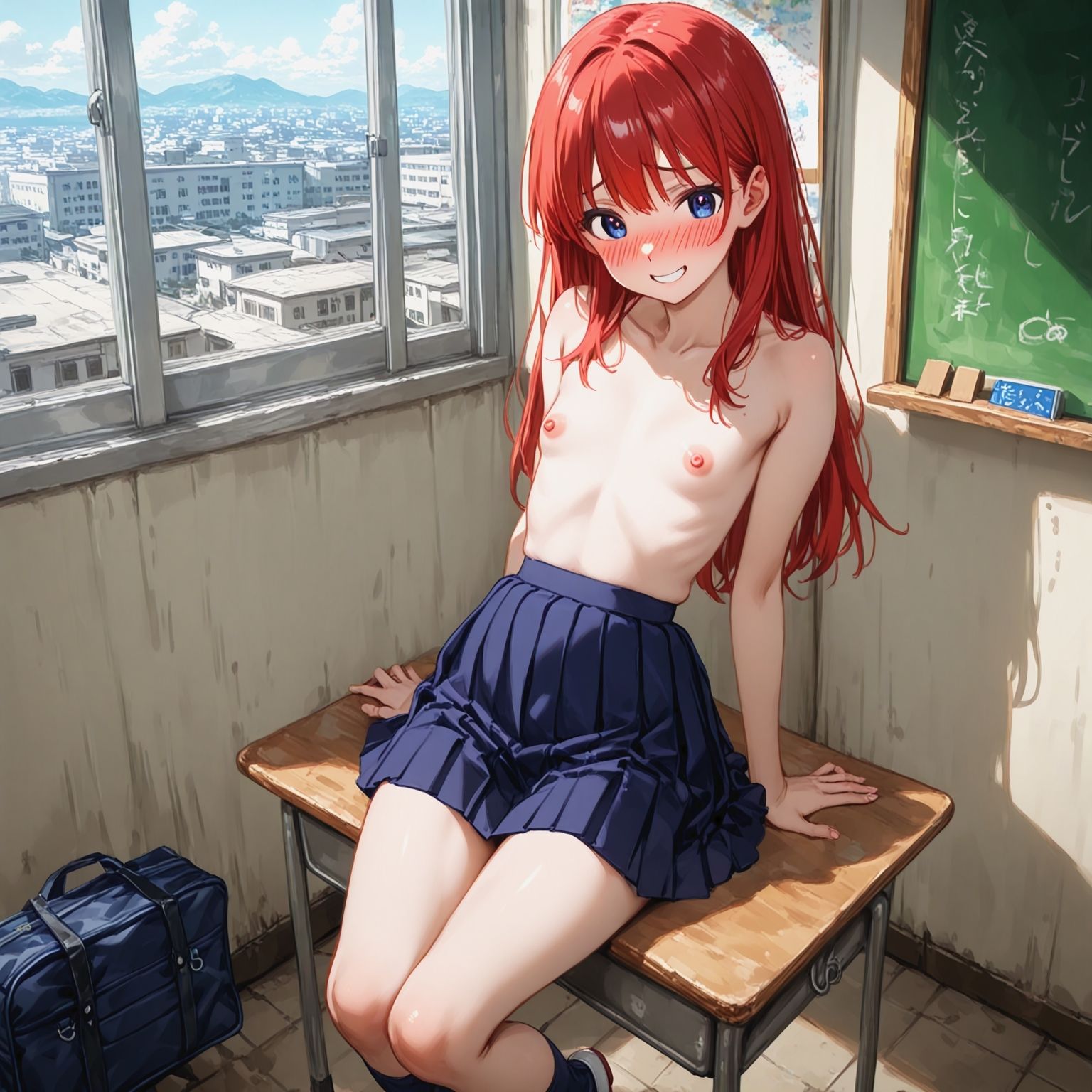 サンプル画像3:裸スカート登校日(ipoom) [d_488742]