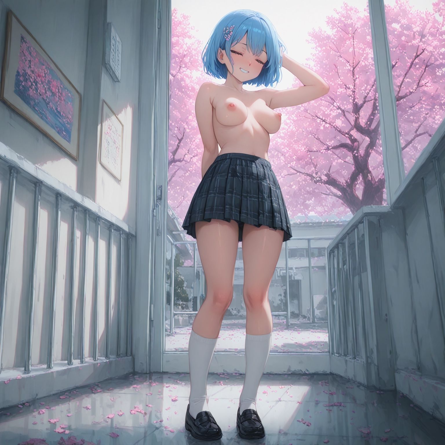 サンプル画像5:裸スカート登校日(ipoom) [d_488742]