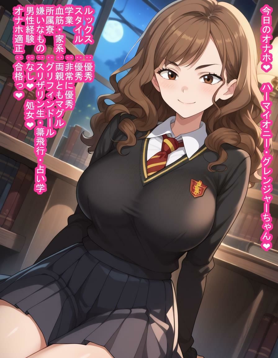 サンプル画像1:優等生のハ〇マイオニーちゃんが大嫌いなスリザリン生徒に服従呪文かけられて種付け＆寝取られちゃう話(大海原) [d_488806]