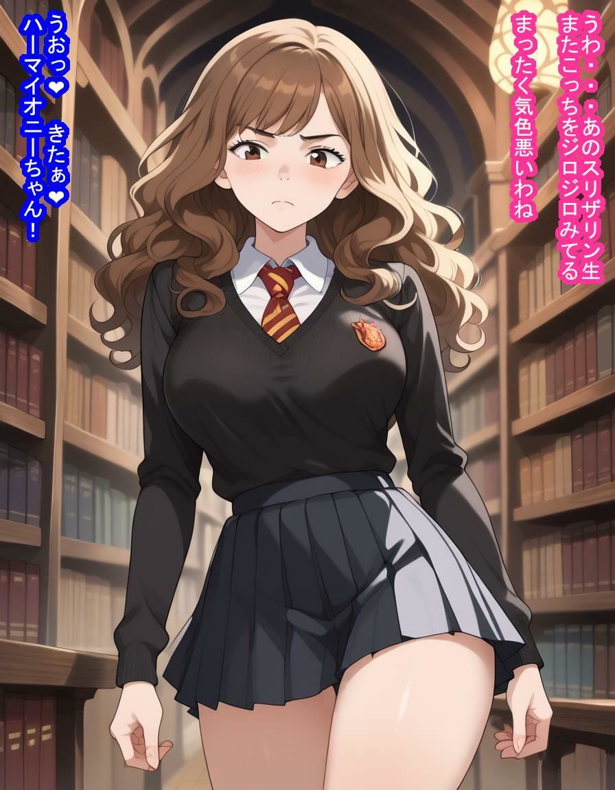 サンプル画像2:優等生のハ〇マイオニーちゃんが大嫌いなスリザリン生徒に服従呪文かけられて種付け＆寝取られちゃう話(大海原) [d_488806]