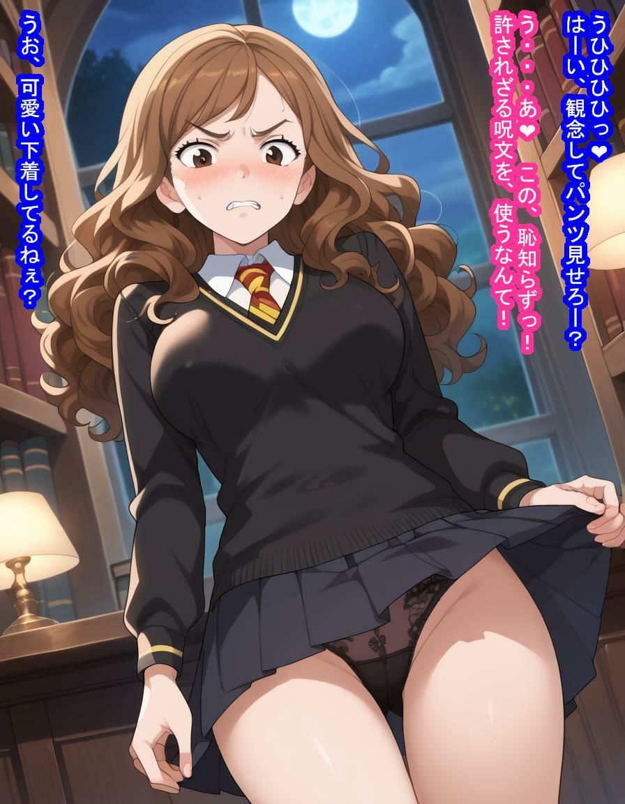 優等生のハ〇マイオニーちゃんが大嫌いなスリザリン生徒に服従呪文かけられて種付け＆寝取られちゃう話