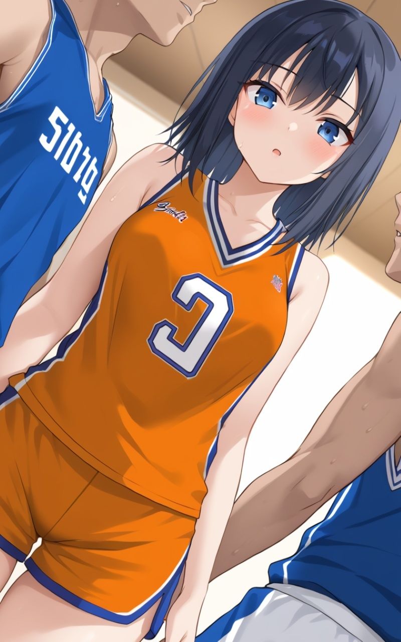 サンプル画像1:運動音痴女子の危険な特訓！汗と密着の徹底調教(官能アートラボ) [d_488824]