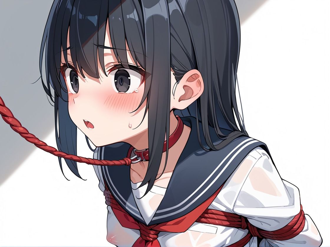 サンプル画像2:クラスの一軍女子が校長先生に弱みを握られて、性奴●になった件(タオぱいぱい) [d_488856]