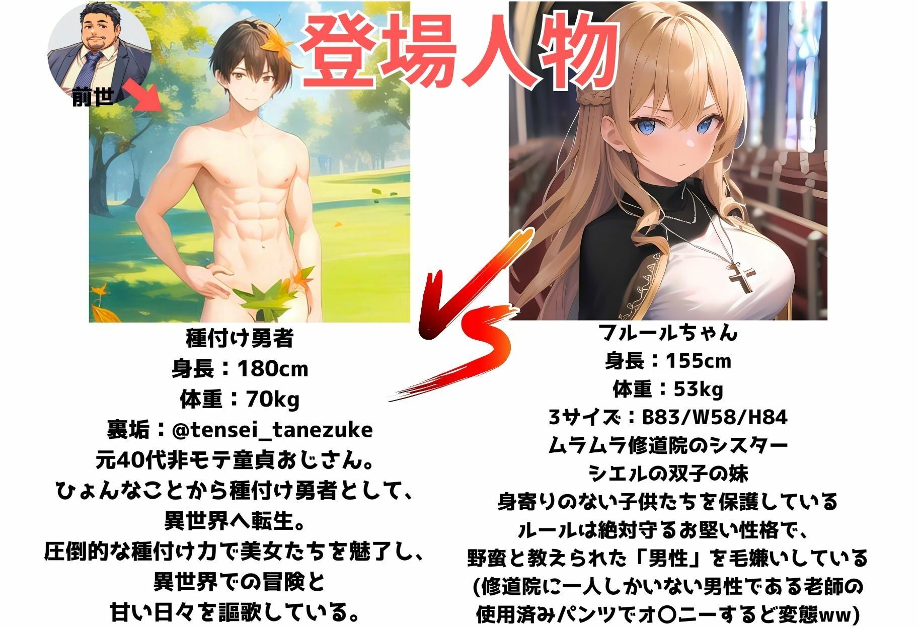 サンプル画像1:修道院のシスターがチン棒に服従した件〜老師の使用済みパンツが大好きな金髪美少女編〜(転生したら種付け勇者だった件) [d_489031]