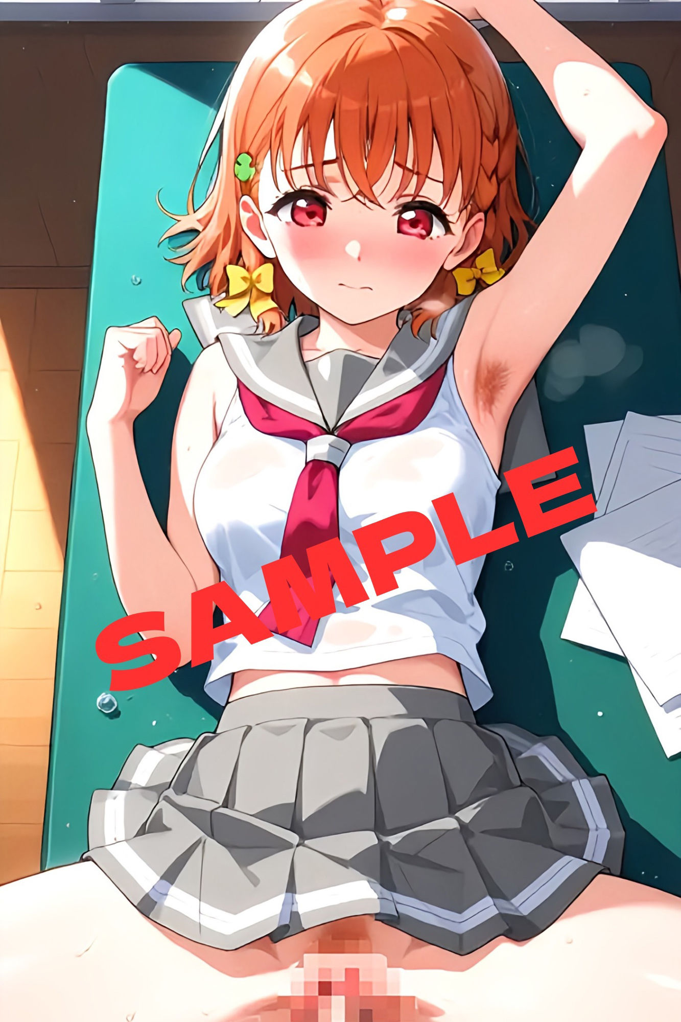 サンプル画像4:ムダ毛未処理系アイドル Aqours(かわいあい) [d_489055]