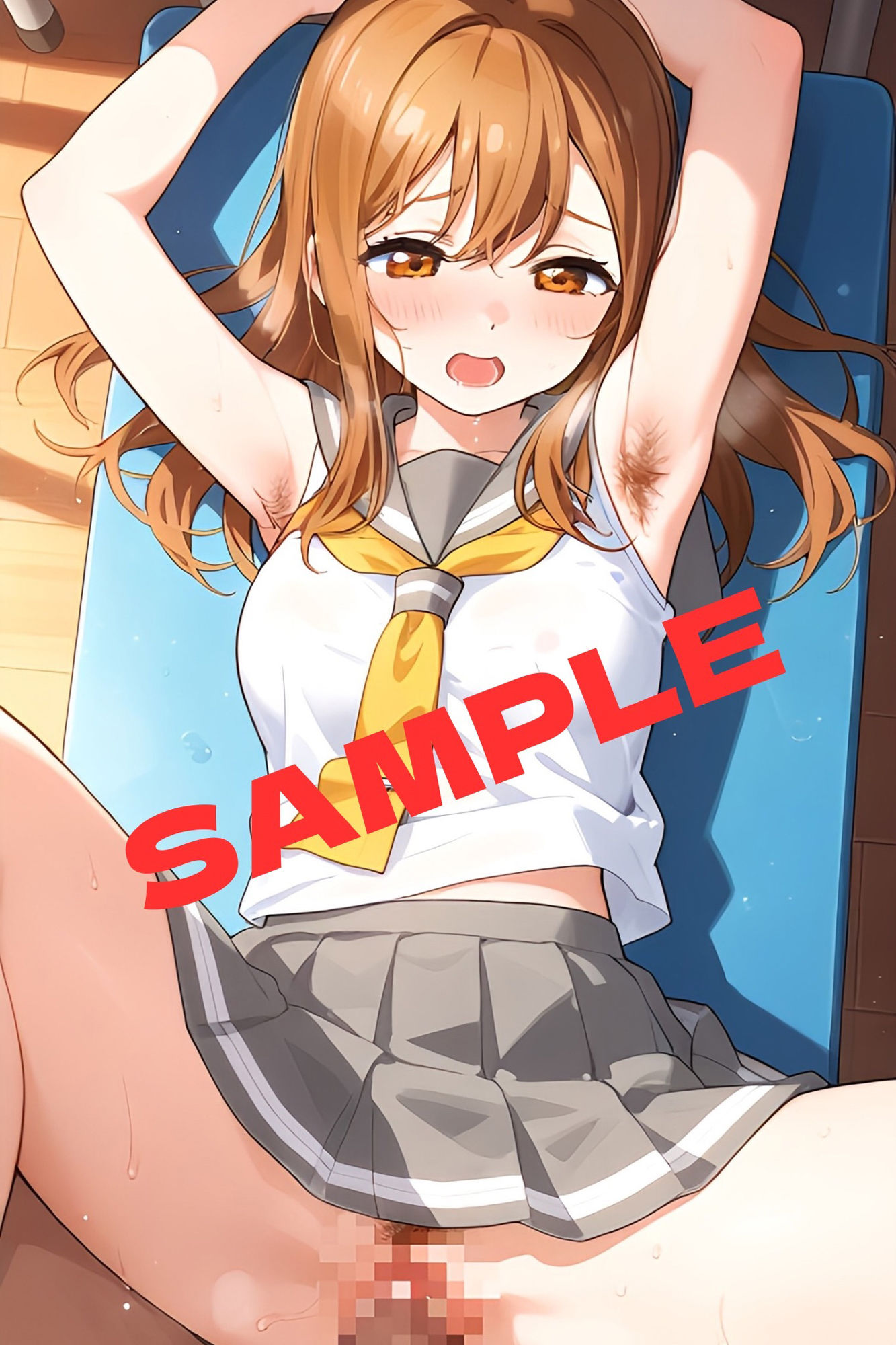 サンプル画像6:ムダ毛未処理系アイドル Aqours(かわいあい) [d_489055]