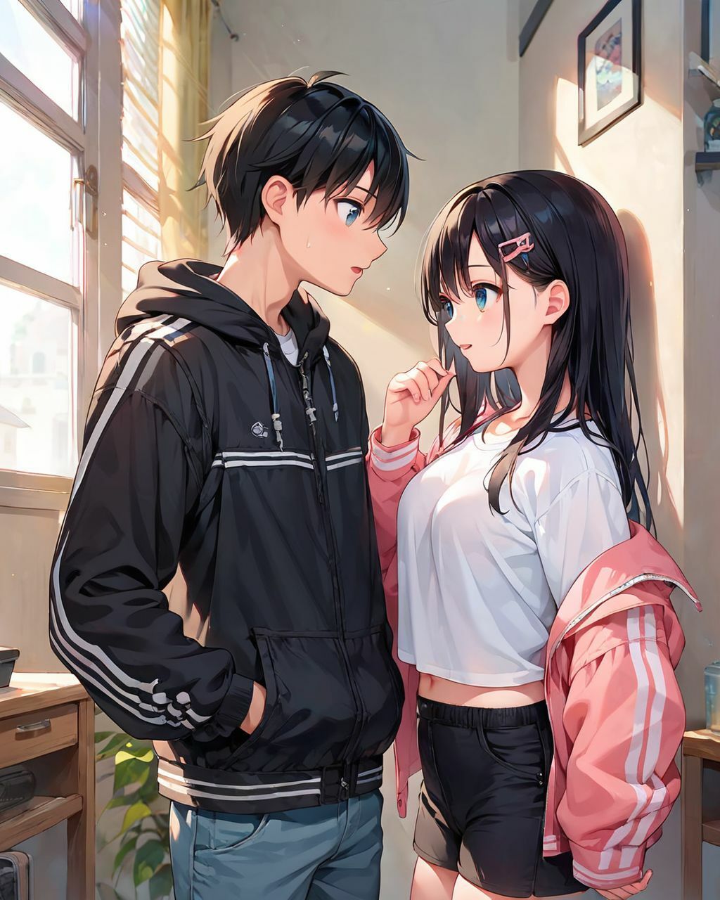 サンプル画像1:おとなしい妹の親友をハメたら敏感すぎてイカせまくりの開発生活(AI QUEEN) [d_489075]