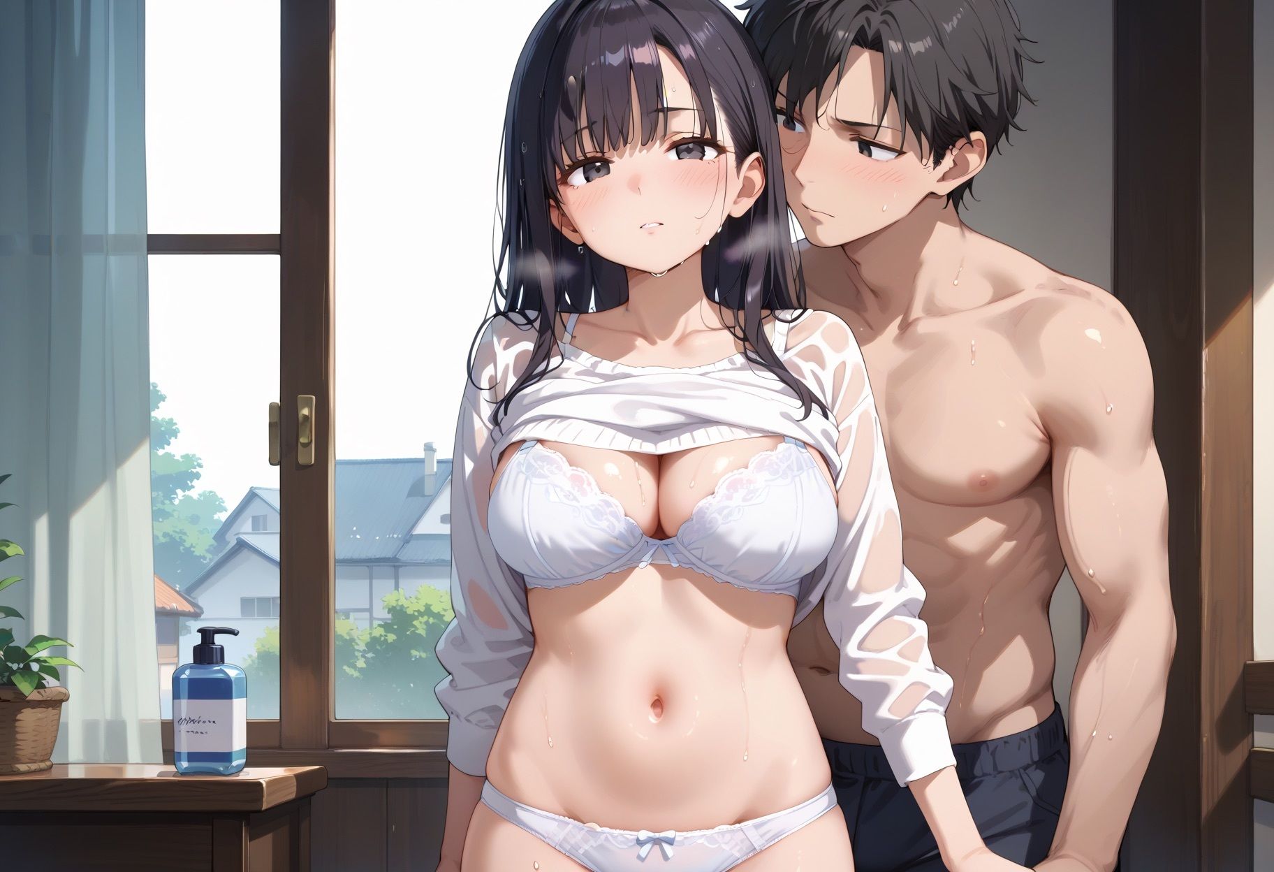 サンプル画像2:【催●プレス】びしょ濡れ人妻催●淫姦(AIRIS) [d_489102]