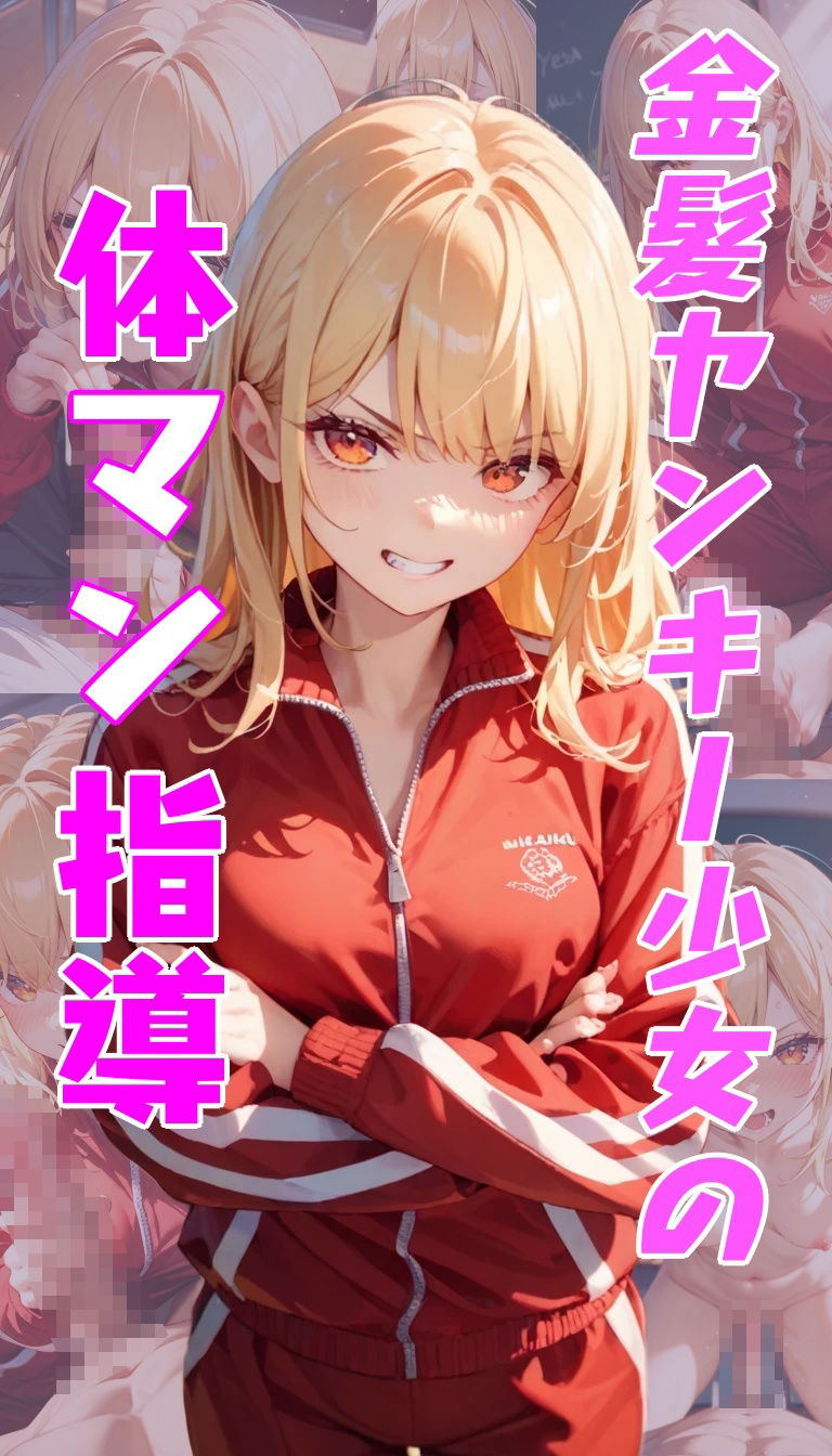 サンプル画像1:金髪ヤンキー少女の体マン指導(50パーセントスタジオ) [d_489106]