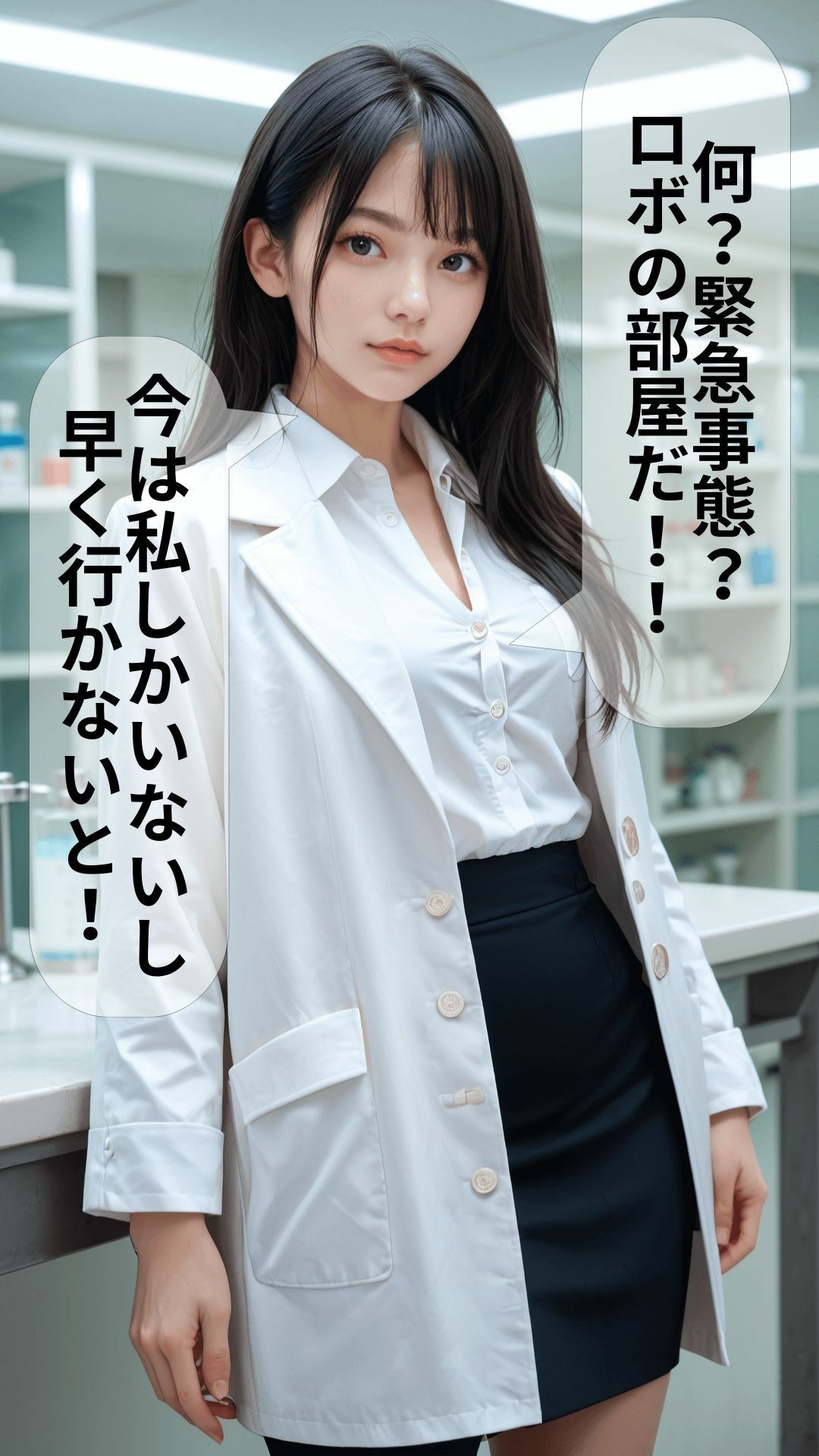 サンプル画像3:【禁断のAI兵器】どんな女の子も絶対にイかせるAIロボ(ココタ☆あの人気声優との絶頂コラボ作品販売中！) [d_489119]