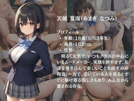 サンプル画像2:性処理係に選ばれたクラスメイト(スリーパー) [d_489154]