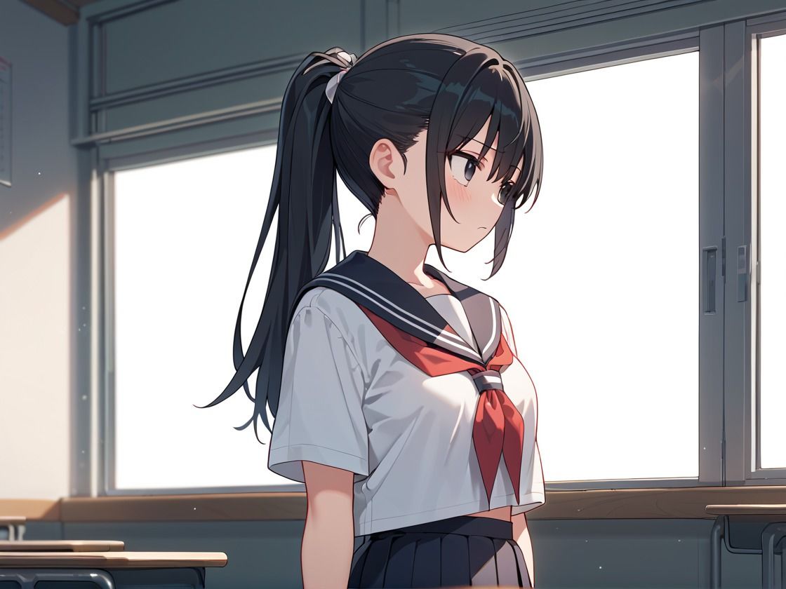 サンプル画像1:隠れドM女子校生をクラスの男子がオ◯ホにした件(タオぱいぱい) [d_489227]