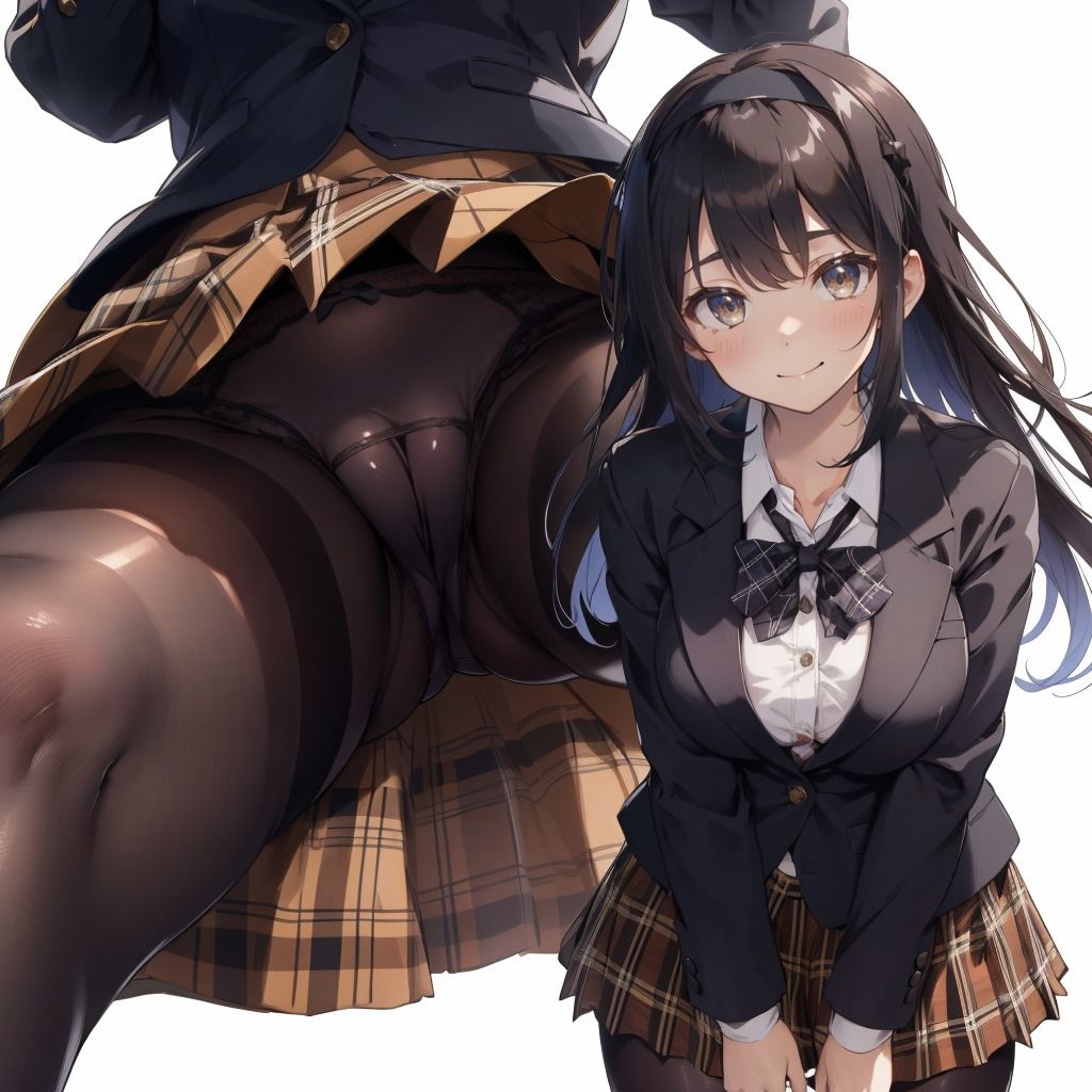 サンプル画像3:清楚系小悪魔女子の制服盗撮アングル(おパンツ専門店) [d_489242]