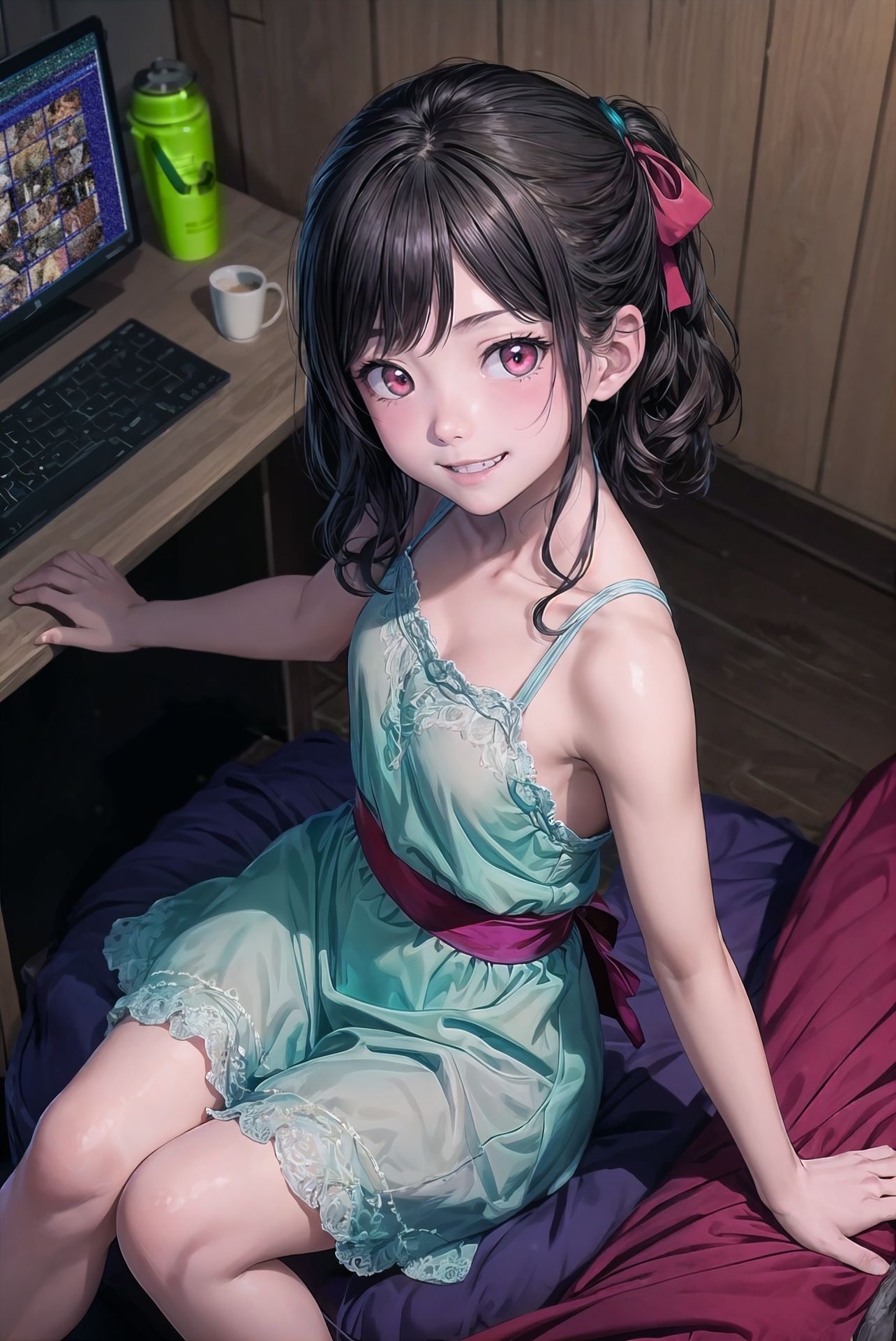 サンプル画像2:すこやかな誘惑(ひみつのもり) [d_489261]