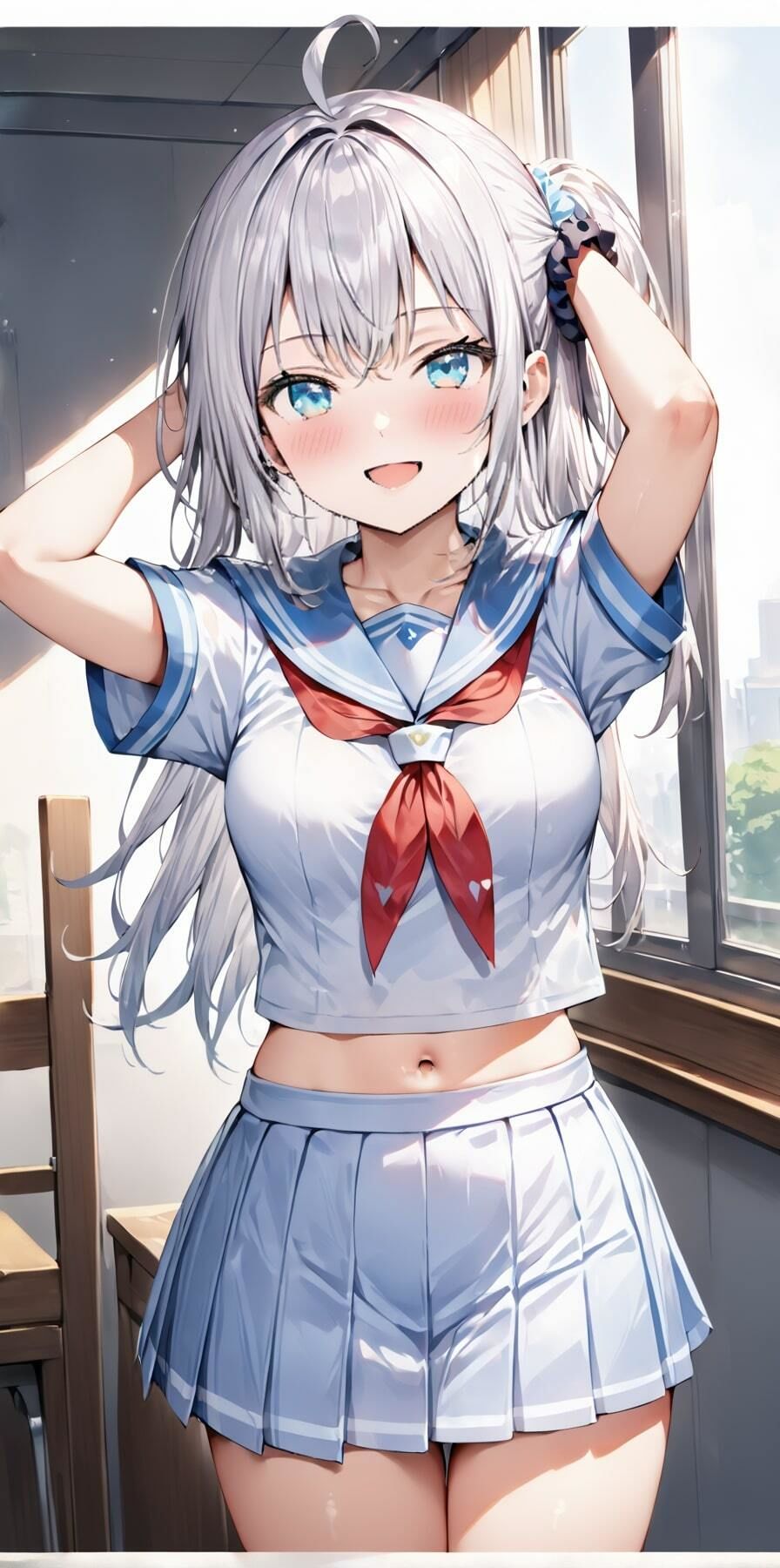 サンプル画像4:「時々ボソッとロシア語でデレる隣のアーリャさん」アリサ・ミハイロヴナ・九条セクシー写真集3（全500枚）(人の海) [d_489329]